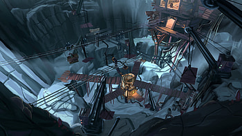 Impressive architecture, Artistic concept, CGSociety creation, Gaming inspiration HD wallpaper