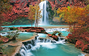 Waterfall HD wallpaper