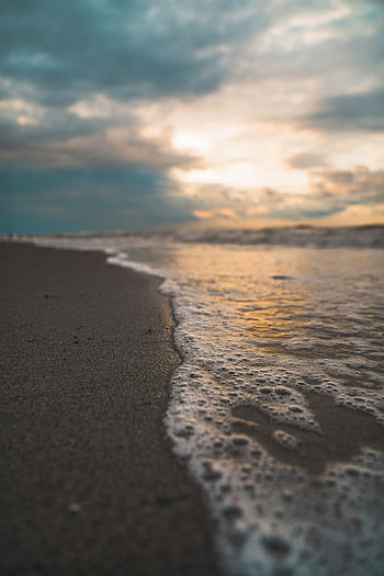 Nature, Water, Sea, Sand, Coast, Surf HD phone wallpaper