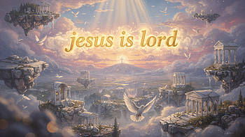 Jesus Is Lord — Celestial HD wallpaper