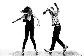 Michelle Dorrance and Byron Tittle, Tap Dance HD wallpaper