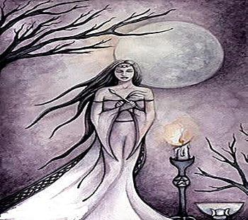 Invoking the Goddess~, magic, magical, invoking, goddess, forest HD wallpaper