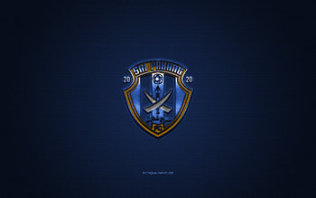 Sri Pahang FC, Malaysian football club, blue logo, blue carbon fiber background, Malaysia Super League, football, Pahang, Malaysia, Sri Pahang FC logo HD wallpaper