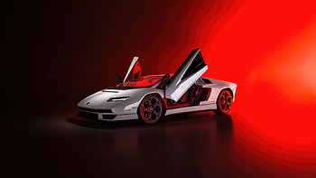 Lamborghini Countach Windows Up, lamborghini-countach, lamborghini, cars, behance HD wallpaper