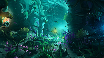 Submerged challenges, Artistic concept, CGSociety creation, Gaming inspiration HD wallpaper