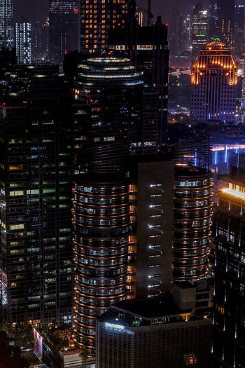 Cities, Night City, City Lights, Skyscrapers, Indonesia, Jakarta HD phone wallpaper