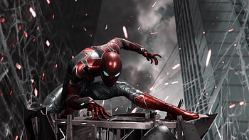 Spiderman Iron Suit Ps4, spiderman-ps4, supervillain, games, 2018-games, ps-games HD wallpaper