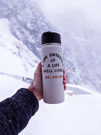 Words, Hand, Phrase, Inscription, Positive, Thermos, Quote, Quotation HD phone wallpaper