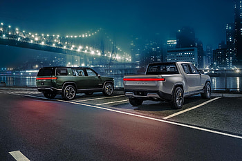 City, Rivian Automotive HD wallpaper