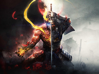 Nioh 2, warrior, artwork, 2019 HD wallpaper