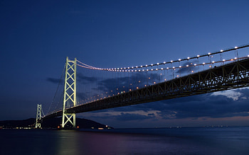 Bridge , and mobile, Stunning , graphic beauty HD wallpaper