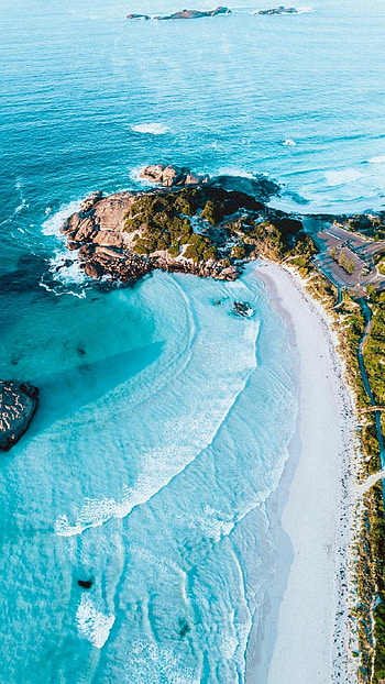 Twilight Beach, Australia HD phone wallpaper