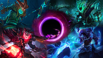 A little thresh collage ... HD wallpaper
