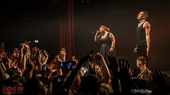 MACKLEMORE ryan lewis rap rapper hip hop concert micro crowd gj | | 180761 | UP HD wallpaper