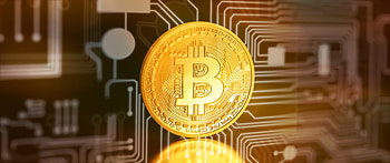 Currency, golden coin, bitcoin HD wallpaper