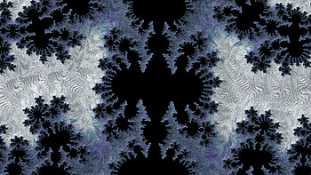 Trippy Psychedelic Fractal, trippy, psychedelic, trance, black, blue, Abstract, fractal, abstract blue, abstract black HD wallpaper