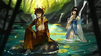 Zhongli (Genshin Impact), video game, Genshin Impact HD wallpaper