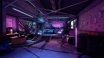 Custom Car Shop Art, custom, cars, artist, digital-art HD wallpaper