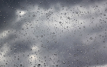 Rain, Water, Clouds, Drops, Macro, Glass, Mainly Cloudy, Overcast HD wallpaper