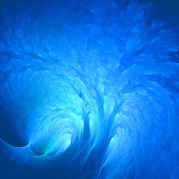Underwater, abstract, pattern, blue structure HD phone wallpaper