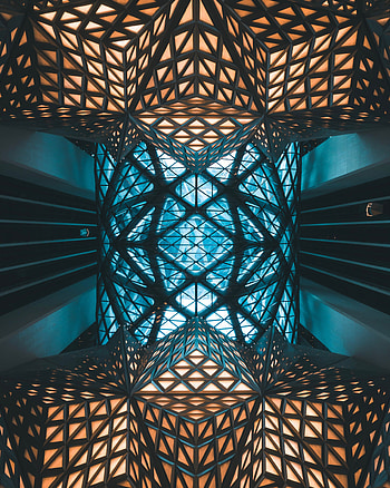 Architecture, Miscellanea, Miscellaneous, Design, Room, Premises, Geometric HD phone wallpaper