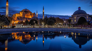 Turkey travels, Istanbul at night, , Thanksgiving turkey HD wallpaper