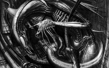 The Birth Of The Alien, H.R. Giger HD wallpaper