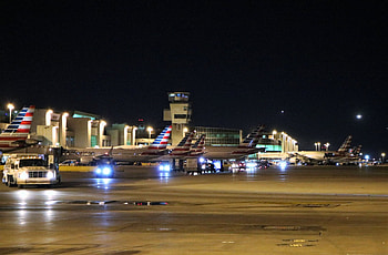 Miami international airport, Miami airport, Miami, International HD wallpaper