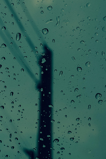 Water, Drops, Macro, Silhouette, Blur, Smooth, Glass HD phone wallpaper