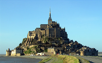 Mont St. Michel, France mont st michel, , Travels HD wallpaper