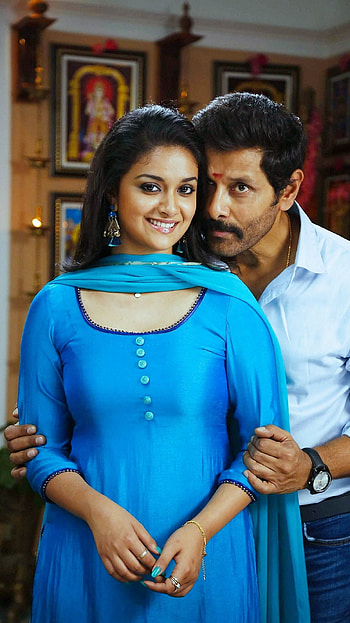 Swamy square, vikram, keerthi suresh HD phone wallpaper