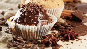 Anise Plant, Dessert temptation, Chocolate delights, Flavorsome treats HD wallpaper