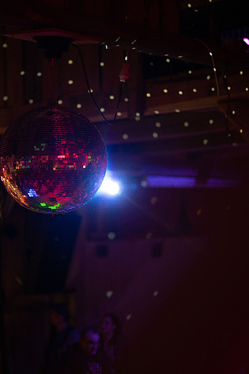 Music, Shine, Light, Brilliance, Sphere, Mirror, Disco Ball, Mirrored HD phone wallpaper