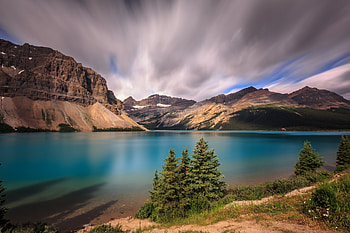 Lake Mountains Nature, lake, nature, mountains HD wallpaper