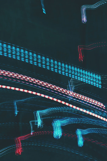 Abstract, Shine, Light, Multicolored, Motley, Traffic, Movement, Blur, Smooth, Long Exposure, Stripes, Streaks HD phone wallpaper