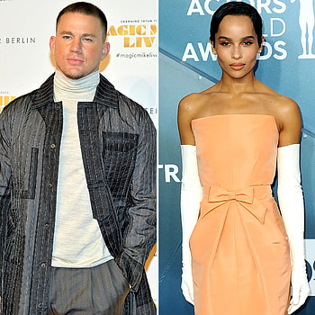 Channing Tatum, Zoe Kravitz, Fan accounts follow HD phone wallpaper