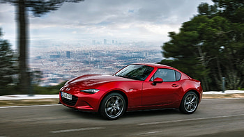 Mazda MX-5, Origami-like folding roof, Ingenious design, Modern aesthetic HD wallpaper