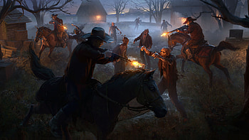 dark, zombie HD wallpaper