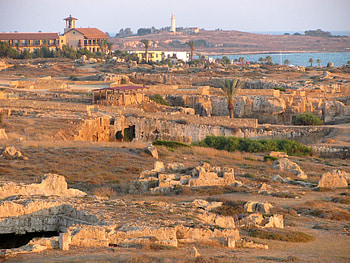 Tombs of the Kings, Cyprus HD wallpaper