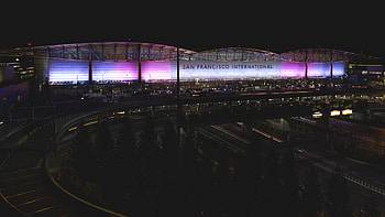 San Francisco International Airport, Transgender guests, Inclusive environment, Terminal ambiance HD wallpaper