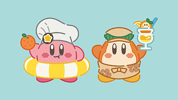 Kirby Café — Chef Kirby & Café Crew, Kirby HD wallpaper