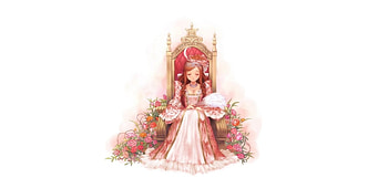 queen rose XD, chair, pink, queen, red HD wallpaper