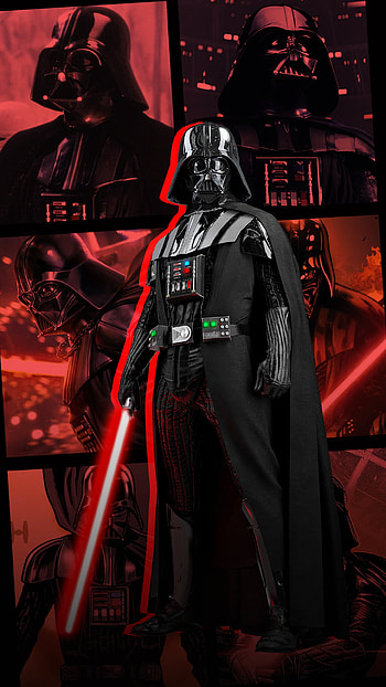 Darth Vader Red Lightsaber Star Wars , movie, Star Wars, Darth Vader HD phone wallpaper