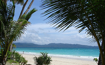 Boracay beach , Philippine landscape, Nature beauty, Scenic retreat HD wallpaper