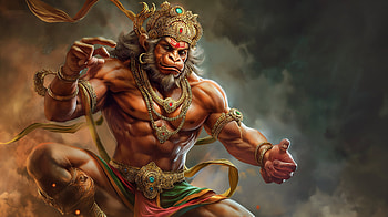 Hanuman - Divine Strength and Devotion, Lord Hanuman HD wallpaper