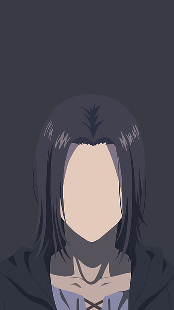 Attack on Titan Minimalist Anime – Eren’s Silent Resolve, Anime, Attack on Titan HD phone wallpaper