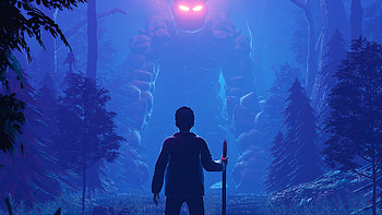 Stone Golem, Gigantic creature, Monumental guardian, Powerful presence HD wallpaper