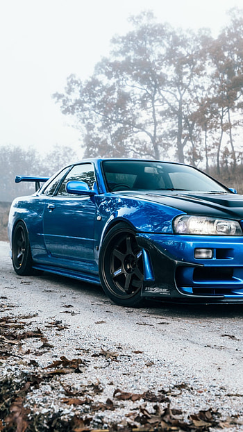 Nissan GT-R r34 HD phone wallpaper