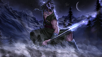 Miyamoto Musashi, miyamoto-musashi, anime, artwork, art, digital-art, artist HD wallpaper