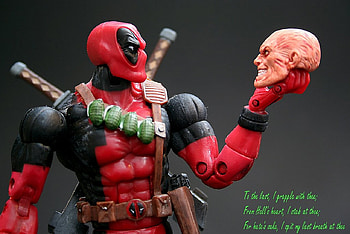 Deadpool, Comics, Merc With A Mouth, Toy HD wallpaper